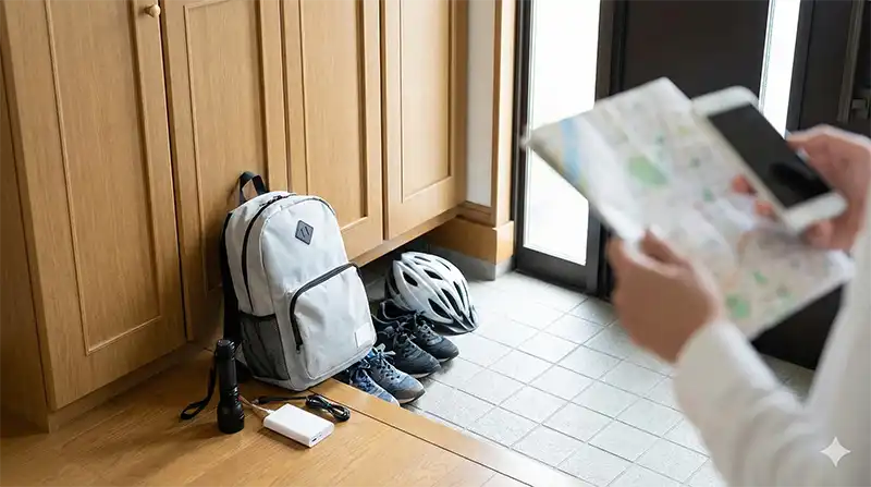 今日からできる備え_玄関の準備