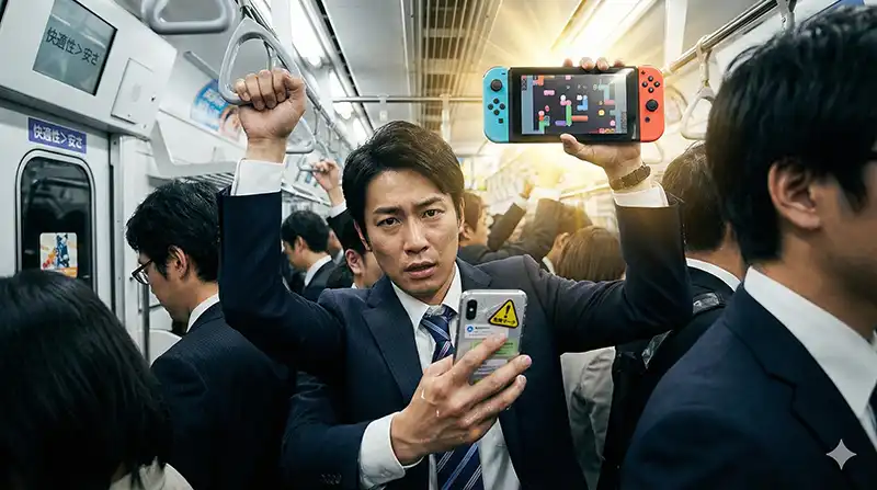通勤電車は奴隷船、Switchは尊厳