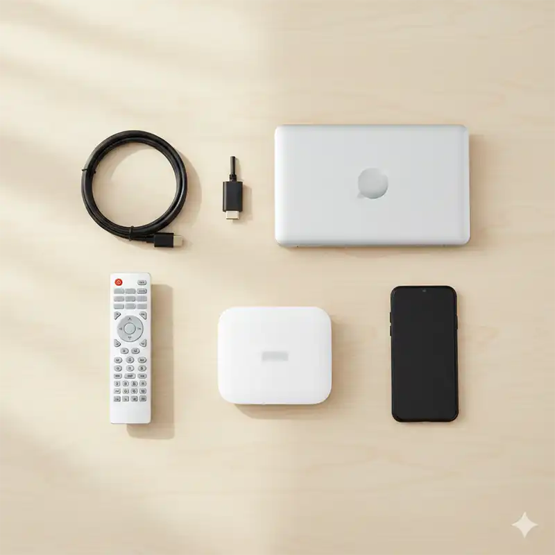 environment_check_items_flatlay