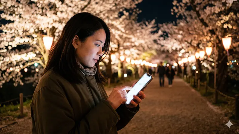 night_sakura_quick_lookup_smartphone