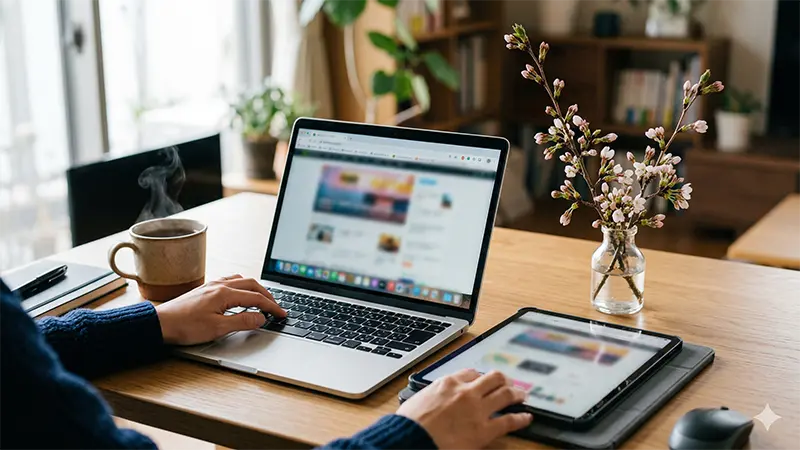 summary_enjoy_night_sakura_calm_scene